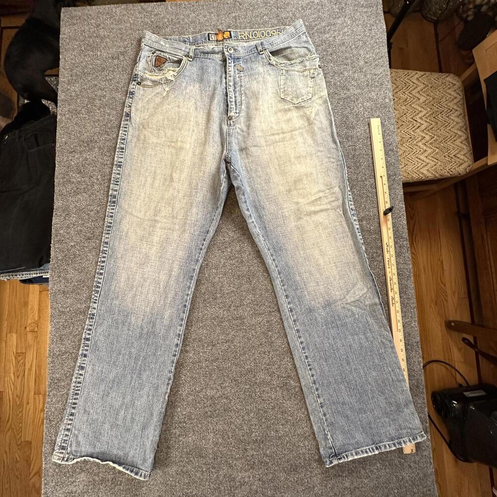 Academik Denim‎ 40 Blue Jeans - Vintage Distressed Style